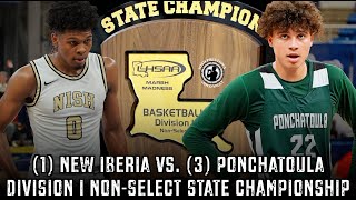 No 1 New Iberia vs No 3 Ponchatoula HIGHLIGHTS  Allen Graves Wayne Randall Battle in D1 Title [upl. by Rabassa]