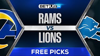 Rams vs Lions Predictions  NFL Week 1 Sunday Night Football Game Analysis amp Picks [upl. by Eatnoid522]