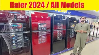 Haier Refrigerator price in Pakistan 2024  All Models  All Haier Jumbo Size [upl. by Skolnik93]