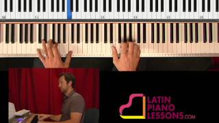 Salsa Piano Lesson  Clave amp Montunos  Tutorial by JazzEdge [upl. by Adnuhsal]