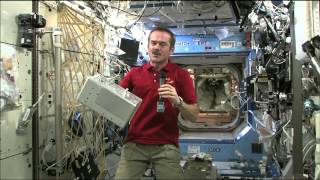 Chris Hadfields First News Conference as Commander of the ISS [upl. by Service]