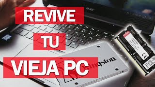 Aumenta el Rendimiento y Revive tu Vieja Laptop o PC con SSD y RAM Nueva 📈 [upl. by Chee]