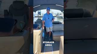 Checking Out the Starcraft CX23Q Pontoon Boat Bridge Marina Reviews shorts boat [upl. by Adnesor]