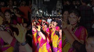 Girls Theenmar Dance Performance Part3 trending viralvideo ytshorts hyderabad andrapradesh [upl. by Leahcimnaes]