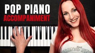 BEAUTIFUL Pop Piano Accompaniment in 3 STEPS [upl. by Aleahc]