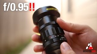 Voigtlander Nokton 25mm f095 Lens amp Sample Footage  Fastest MFT Prime Lens [upl. by Nelleoj]