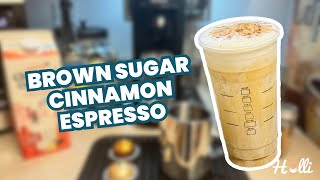 Brown Sugar Cinnamon Espresso  EASY Nespresso Shaken RECIPE [upl. by Leihcey213]