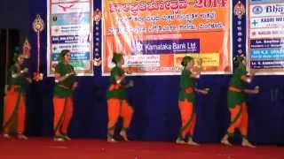 Karnataka Folk Dance performance  Kamsale [upl. by Frannie]