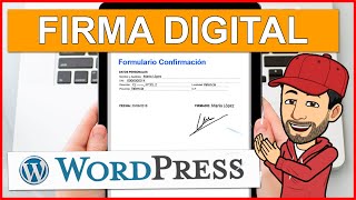 🖐️ Como crear firma digital a pdf desde formularios contact form wordpress 58 tutorial español [upl. by Mortensen]