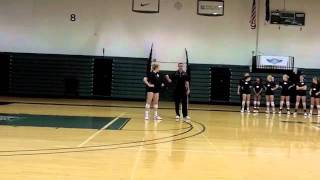 Art of Coaching Volleyball  Individual Defense Portland Clinic [upl. by Aiket]