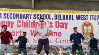 Montfort Higher Secondary school  Champaknagar Childrens Day Celebration 2024 Cover Dance [upl. by Serg]