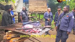 Lae Police Confiscate Weapons Apprehend Suspect [upl. by Critchfield]