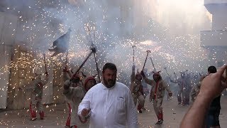 Carretillada dels Diables de Larboç 26082018 [upl. by Ahsinel]