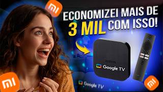 Xiaomi TV Box S 2ª Geração Transformei Minha TV e Economizei Muito [upl. by Susannah]