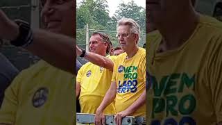 Bolsonaro em Anápolis Goiás [upl. by Lyrrehs]