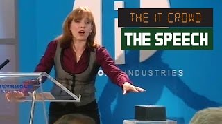 The Internet Speech The IT Crowd  Series 3 Episode 4 [upl. by Kaz367]