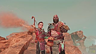 God of War  Scattering Fayes Ashes Ending [upl. by Mccreary]