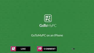 GoToMyPC on an IPhone [upl. by Enitnelav]