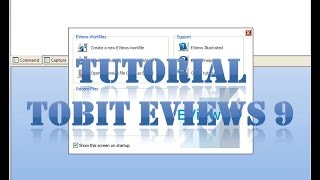 Tutorial Tobit Eviews 9 [upl. by Ydaf]