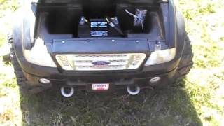 Powerwheels F150 Battery Conversion [upl. by Yemaj384]