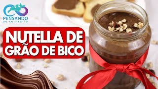 NUTELLA DE GRÃO DE BICO surpreendente  RENDE MAIS [upl. by Woodsum]