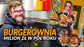 PRACA W BURGEROWNI Milion złotych przychodu w pół roku JAK  DO ROBOTY [upl. by Ymrots]