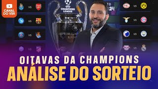 OITAVAS DA CHAMPIONS PSG SERÁ FAVORITO [upl. by Morrill]