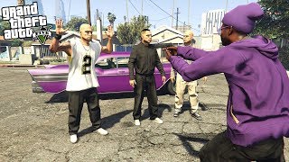 JOINING A GANG  ROBBING EVERYONE GTA 5 Mods [upl. by Waechter]