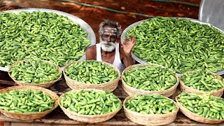 KING of IVY Guard Kootu with Vathal Recipe by Daddy Arumugam  Village food factory [upl. by Idnib]