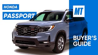 Off Road Honda 2022 Honda Passport Trailsport REVIEW  Buyers Guide  MotorTrend [upl. by Ramyaj]