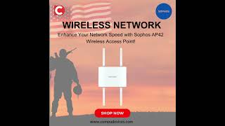 💻 Enhance Your Network Speed with Sophos AP42 Wireless Access Point 📶 wirelessnetworking network [upl. by Htyderem]