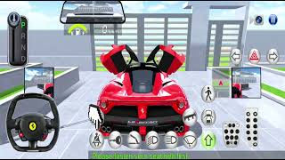 New LaFerrari Hypercarpolice car rescue the Damage Buggati Seron Super car  3D Driving Class [upl. by Jael]