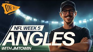 Advanced NFL DFS Strategy for Week 5  JMToWin’s Slate Breakdown  BottomUp Build [upl. by Fitzpatrick]