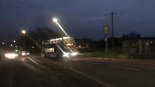 Xmas Day 20 Stagecoach West ADL E400 19165 number 7 Highworth to Swindon Wiltshire 20122023 [upl. by Goines]