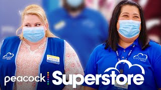 Superstore but its just Sandra and Justine being insanely funny for 25 Minutes [upl. by Aivekahs]