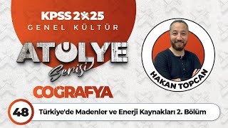 48  Türkiyede Madenler ve Enerji Kaynakları 2 Bölüm  Hakan TOPCAN [upl. by Landau]