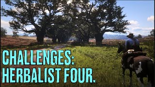 Red Dead Redemption II Challenges Herbalist 4 [upl. by Marilee]