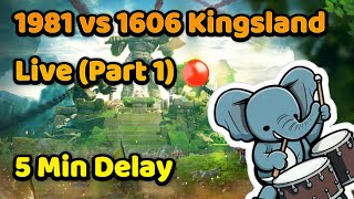 Kingsland  1981 POV vs 1606  5 Min Delay Rise of Kingdoms [upl. by Oesile999]