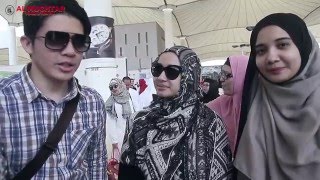 Umroh bersama Laudya chintya Bella Zaskia Sungkar dan Irwansyah [upl. by Nonnaehr971]