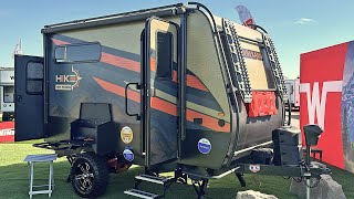 New Lightweight Travel Trailer  Winnebago Hike 100 FLX Full Walkthrough [upl. by Gupta]