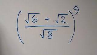 Nice Square Root Math Simplification  Math Olympiad [upl. by Raman]