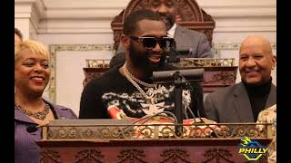 IBF Welterweight Boxing Champion Jaron quotBootsquot Ennis gets Recognized by Philadelphia City Council [upl. by Eckmann]