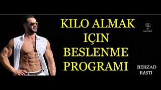 kilo almak için beslenme programı [upl. by Enomyar]