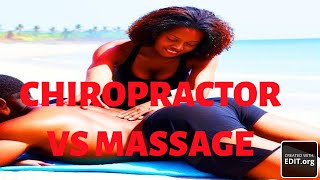 Chiropractor vs Massage Whats Best for You [upl. by Aicenav65]