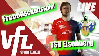 SPORTKEGELN VfL StuttgartKaltental vs TSV Eisenberg Freundschaftsspiel 26 August 2023 [upl. by Alrahc]