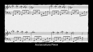 Acciaccatura Piece Example  Musical Concepts Download in Description [upl. by Ardnuyek]