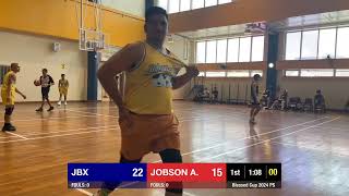 JBX vs Jobson Conq 22Sep2024 l Blessed Sports Summer League 2024 l Full Game [upl. by Atibat86]