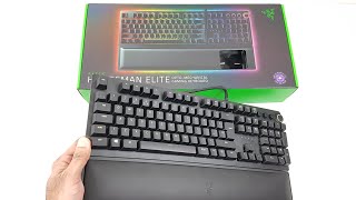 Razer Huntsman Elite Keyboard Unboxing and Setup [upl. by Nolrah138]