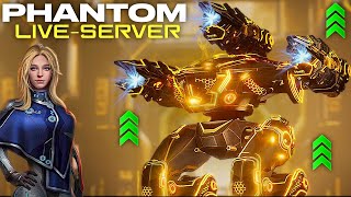 NEW Mk 3 Ultimate Phantom BREAKS The Live Server  MORE Healing Than Mender  War Robots [upl. by Alpers]