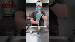 Blindfolded Marshmallow Challenge 😂 Who did it best smallbusiness blindfolded challenge [upl. by Aleemaj304]